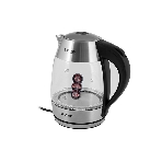 Чайник электрический Centek CT-0059 London, стекло, 1.8л, 2200Вт, LED-подсветка, отделка нерж., фото3