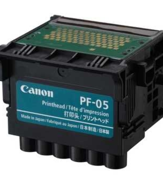 Печатающая головка Canon PF-05 многоцветный для Canon iPF6300, iPF6300S, iPF6350, iPF6400, iPF6400S, iPF6400SE, iPF6450, iPF8300, iPF8300S, iPF8400, iPF8400S, iPF8400SE, iPF9400, iPF9400S