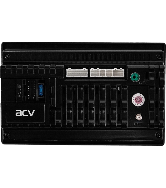 Автомагнитола ACV AD-7002, 2 DIN, 7', Android 11, Bluetooth, USB Type-A, AUX, GPS, CarPlay