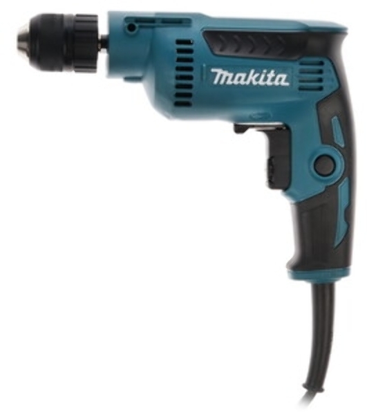 Дрель-шуруповерт Makita DP2011, 370 Вт, 28 Нм, щеточный