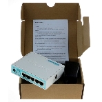 Роутер MikroTik RB750Gr3 hEX (RouterOS L4) with power supply and case 5 port 10/100/1000 гигабитный высокопроизводительный Ethernet, фото4
