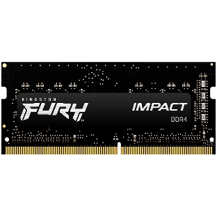 Оперативная память Kingston Fury Impact, DDR4, 32GB (1x32GB), 3200MHz, CL20, SO-DIMM