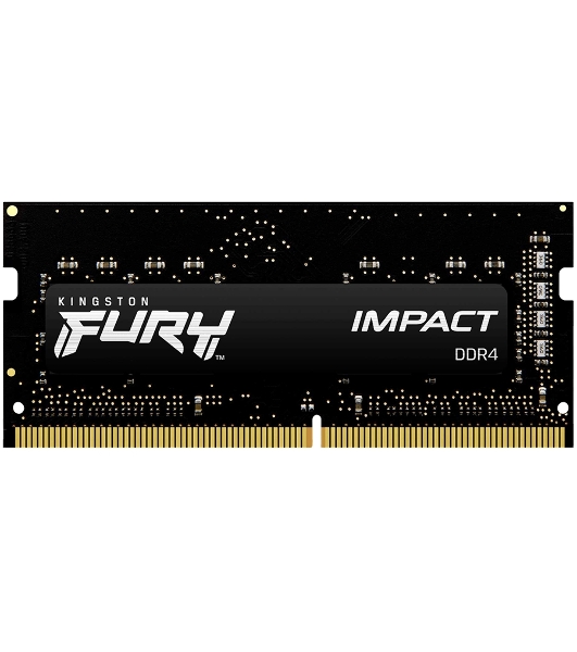 Оперативная память Kingston Fury Impact, DDR4, 32GB (1x32GB), 3200MHz, CL20, SO-DIMM