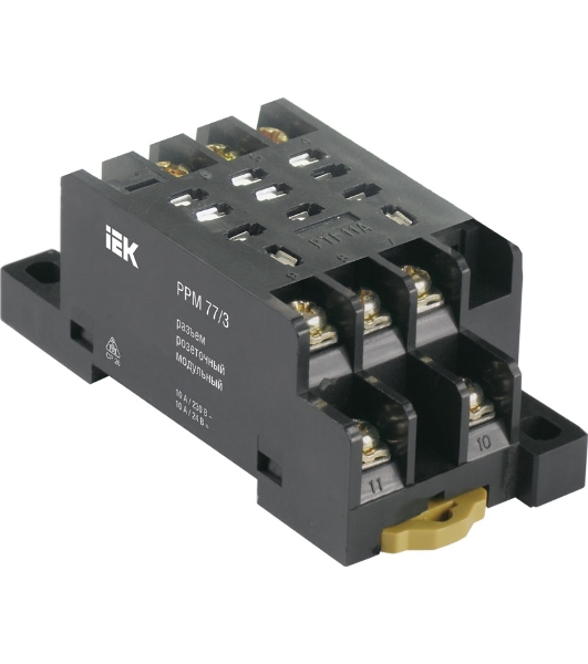 Разъем РРМ78/4(PYF14A) для РЭК78/4(MY4) модульный RRP20D-RRM-4 IEK