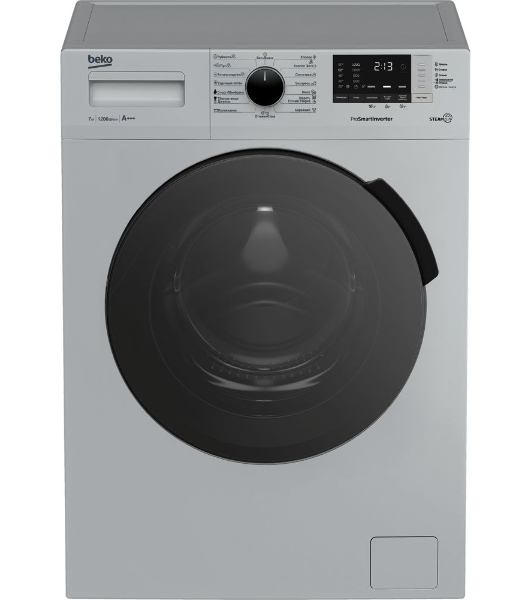 Стиральная машина Beko RSPE78612S серебристый, загрузка фронтальная 7 кг, 1200 об/мин., класс: А