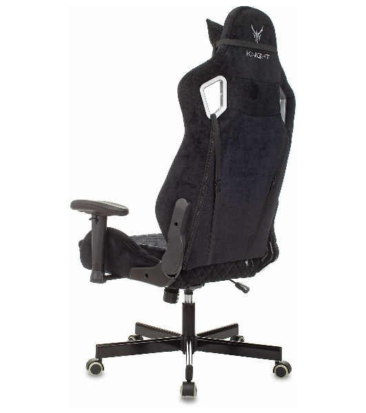 Кресло Бюрократ Knight Outrider Light-20 черный, ткань, 120 кг, механизм качания