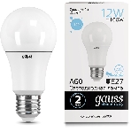 Лампа светодиодная Gauss Elementary 12Вт цок.: E27 груша 220B 6500K св. свеч. бел. хол. A60 (упак.: 10 шт) (23232), фото6