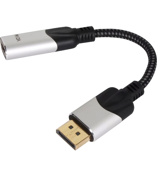 Кабель VCOM DisplayPort TO HDMI 4K 0.15 M CG621M-0.15