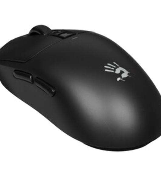 Мышь беспроводная/проводная A4Tech Bloody R72 Ultra Duo белый/красный/рисунок, 20000 dpi, USB Type-A/Type-C, радиоканал, кнопки-7