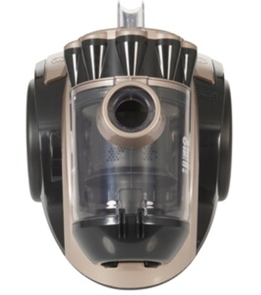 Пылесос Eurostek EVC-3002 черный/бежевый, 400/2200 Вт, уборка сухая, пылесборник контейнер 2.5 л