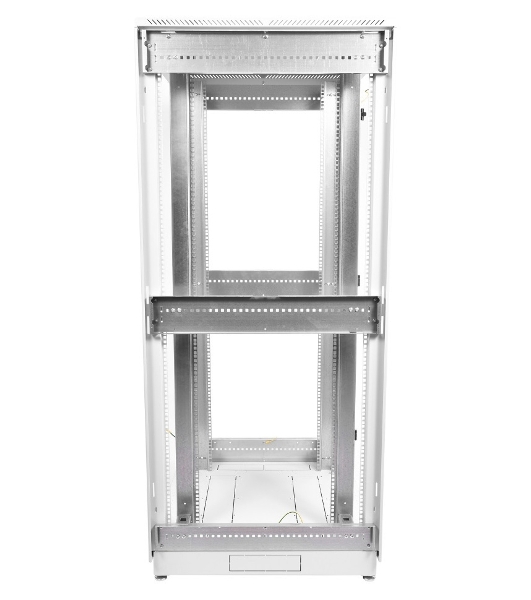 Шкаф телекоммуникационный напольный 42U (800x1000) дверь перфорированная (3 места), ШТК-М-42.8.10-4ААА