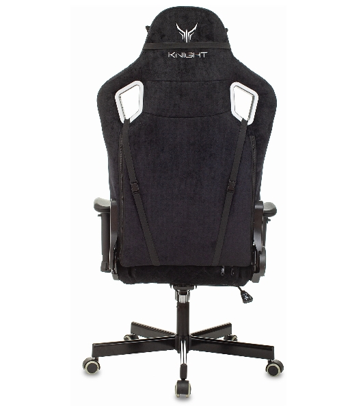 Кресло Бюрократ Knight Outrider Light-20 черный, ткань, 120 кг, механизм качания