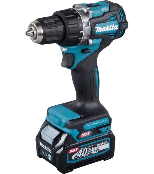 Дрель-шуруповерт Makita DF002GD201, 40 В, 2,5 Ач, 64 Нм, бесщеточный