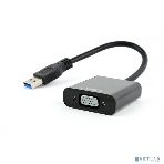 Видеоадаптер (конвертер) USB 3.0 --> VGA Cablexpert AB-U3M-VGAF-01, черный, фото6