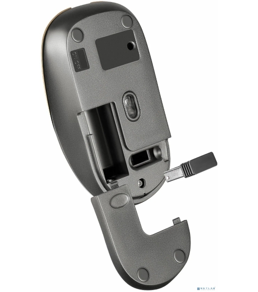 Мышь беспроводная Defender Wave MM-995 бронзовый, 1600 dpi, радиоканал, USB, кнопки - 4