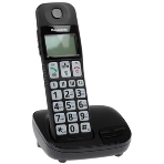 Телефон беспроводной (DECT) Panasonic KX-TGE110RUB черный АОН, фото6