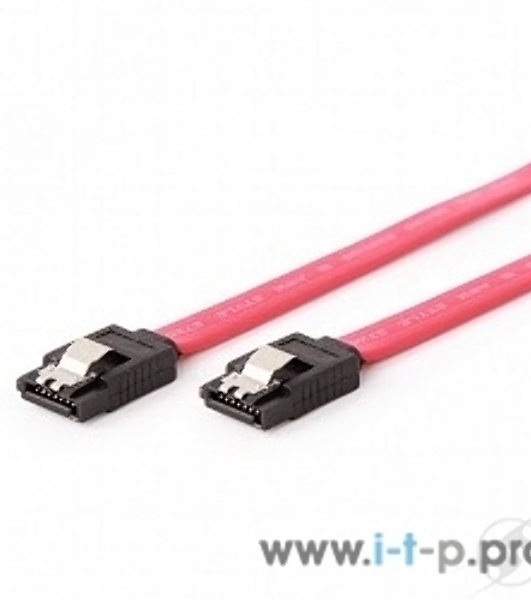 Кабель интерфейсный SATAIII Cablexpert CC-SATAM-DATA-XL, 100 см, 7pin/7pin, защелка, пакет