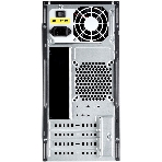 Компьютерный корпус с блоком питания 450Вт. Case Foxline FL-733, mATX, 2x5.25EXT, 2x3.5EXT, 5x3.5INT, 2xUSB 2.0, HDA, w/o FAN, w/450W ATX PSU, w/1.2m EU pwr cord, фото5