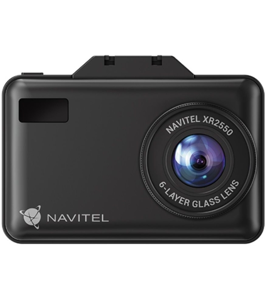 Видеорегистратор с радар-детектором Navitel XR2550 GPS, 1920x1080, 2.31', GPS, Wi-Fi, G-сенсор, GPS-информатор