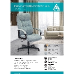 Кресло Бюрократ CH-824 Fabric Alfa 44 серый, ткань, фото18