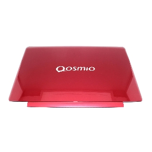 Крышка матрицы для Toshiba Qosmio F60 красная