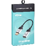 Кабель VCOM DisplayPort TO HDMI 4K 0.15 M CG621M-0.15, фото13