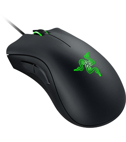 Мышь проводная Razer DeathAdder Essential черный, 6400 dpi, USB, кнопки - 5