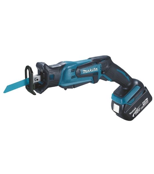 Пила саб аккумуляторная Makita DJR185RME18В 2х4А·чLi-ion 0-3000ход\м ход-13мм рез-50мм 1.5кг