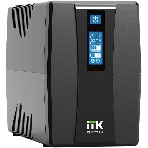 Источник бесперебойного питания ITK Electra EET-1000VA-1-002-S 600Вт 1000ВА черный, фото2