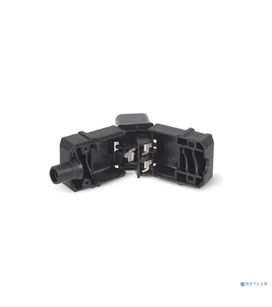 Вилка Cabeus, вилка IEC 60320 С20, 16А, для кабеля, : черный