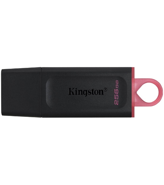 Флешка USB Kingston DataTraveler Exodia (DTX/256GB), 256Gb, USB 3.2 Gen 1, R/W 200/60, черный/розовый