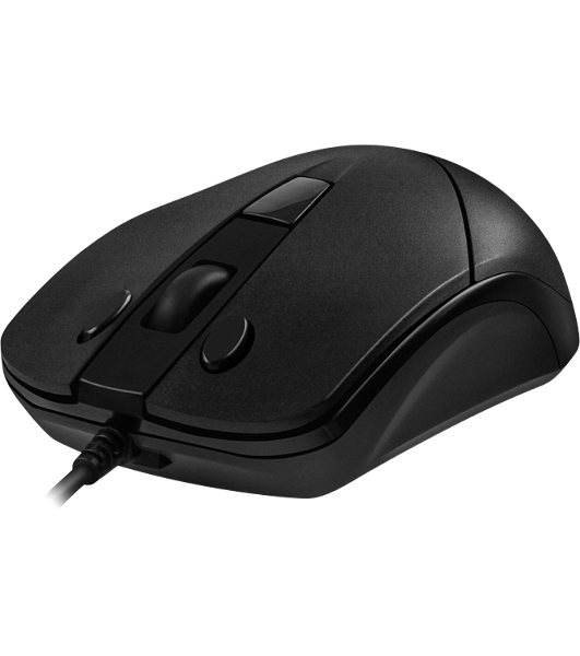 Мышь проводная SVEN RX-100 черный, 4000 dpi, USB, кнопки - 6