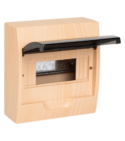 Щит ЩРН-П-8 IP41 светлое дерево PROxima EKF pb40-n-8-light