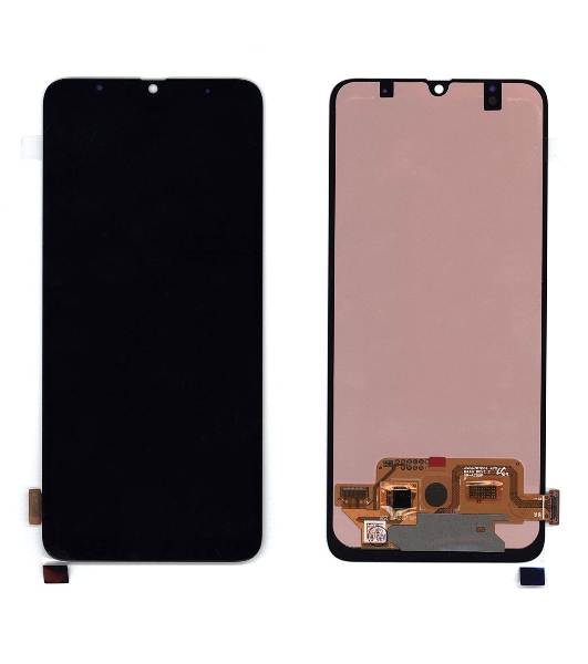 Дисплей для Samsung Galaxy A70 SM-A705F в сборе с тачскрином (OLED full size) черный