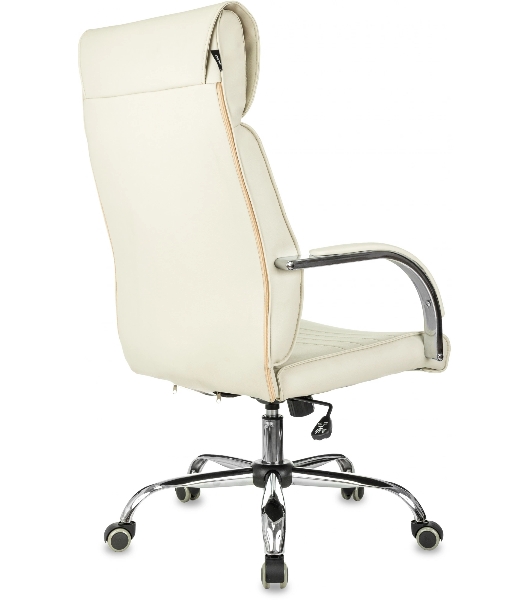 Кресло Бюрократ T-8010SL/IVORY слоновая кость, экокожа