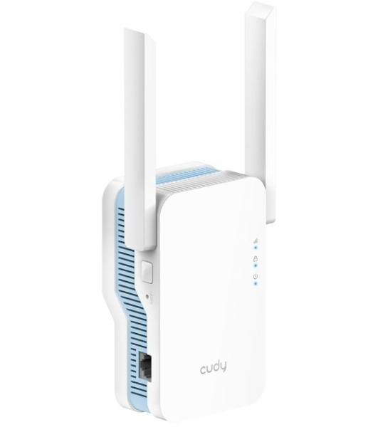 Повторитель беспроводного сигнала Cudy RE1200 AC1200 10/100BASE-TX/Wi-Fi белый