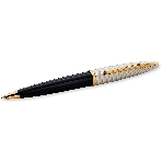 Ручка шариковая Waterman Carene De Luxe (CWS0700000) Black Silver GT, M, син. черн. подар.кор., фото4