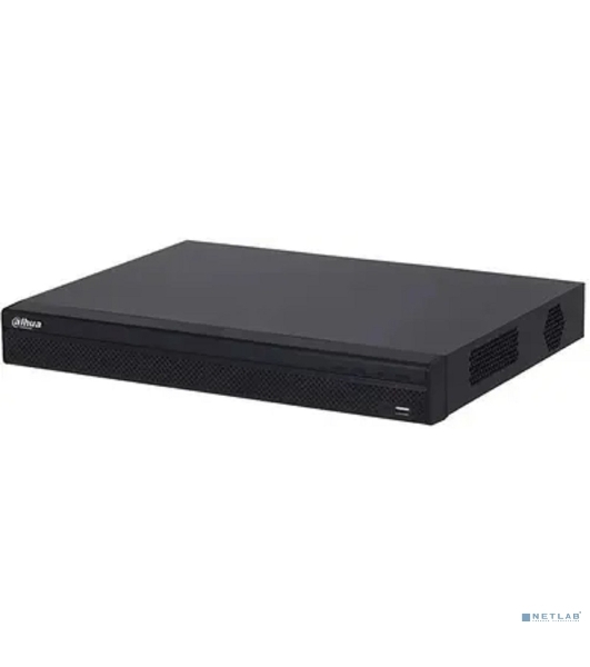 Видеорегистратор IP 32-канальный DAHUA 4K и H.265+. Входящий поток до 160 Мбит/с; сжатие: Н.265+/H.265+, H.265, H.264+, H.264+/H.264; разрешение записи до 12Мп; накопители: 2 SATA III до 20Тбайт; воспр