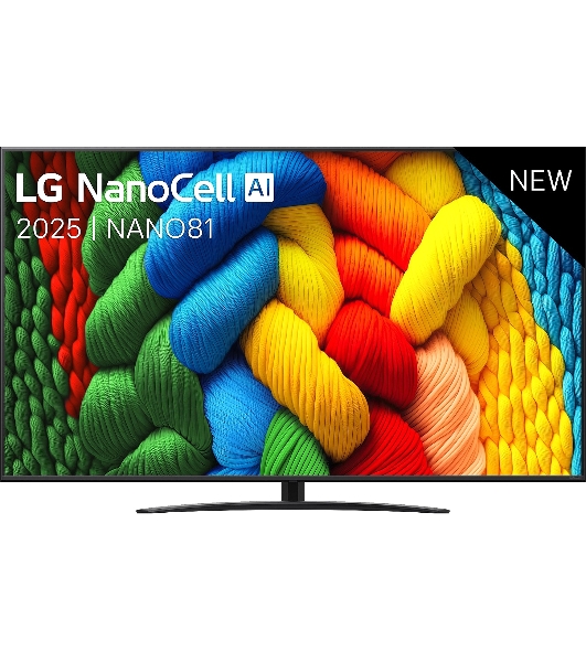 Телевизор LG 75' 75NANO81A6A черный Direct LED 4K UHD 60Hz webOS