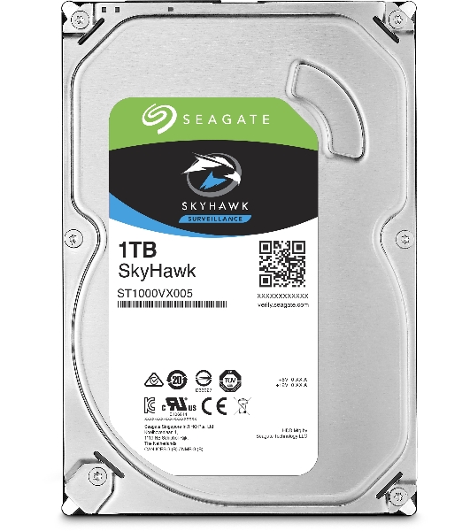 Жесткий диск Seagate 1Tb 5900rpm Original SATA-III ST1000VX005 Video Skyhawk 64Mb 3.5'