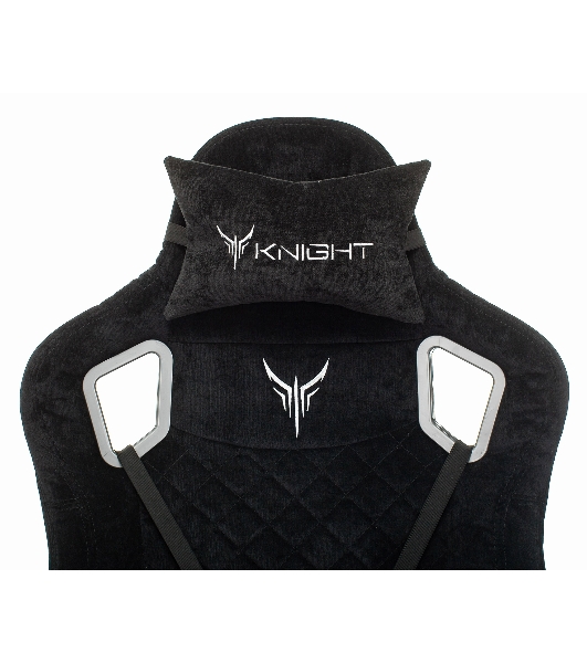 Кресло Бюрократ Knight Outrider Light-20 черный, ткань, 120 кг, механизм качания
