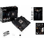 Материнская плата ASUS TUF GAMING B650M-E, AM5, AMD B650, 4xDDR5, 4xSATA, 2xM.2, 1xPCIe 4.0 x16, 2xPCIe x1, 2xDP, 1xHDMI, 1x 2.5Gb LAN, 1xUSB-A 3.2 Gen 2, 2xUSB-A 3.2 Gen 1, 4xUSB 2.0, 1xUSB-C 3.2 Gen 2, 3x3.5 мм, 7.1, mATX, фото 1