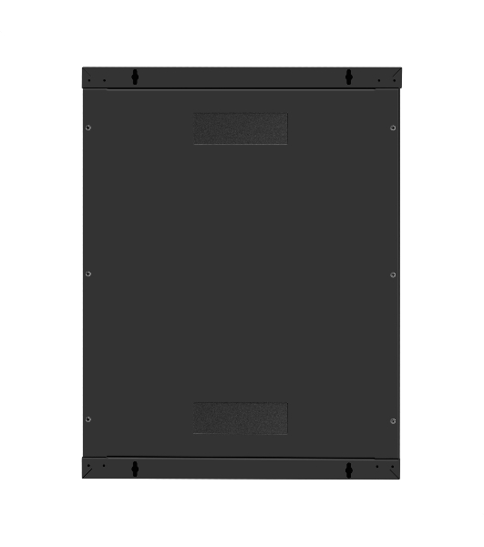 Шкаф телекоммуникационный 19' настенный 15U ExeGate EC-WM-15U.600.G.BLACK (19”, 15U, 600x600x769mm (ШхГхВ), передняя дверь закаленное стекло, съемные боковые панели, пыле- и влагозащита IP23, черный RAL 9004)