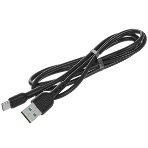Кабель USB 2.0 HOCO X33, AM/Type-C, черный, 1м, 5А, фото 1
