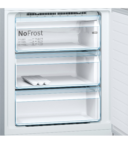 Холодильник Bosch KGN49XL30U нержавеющая сталь двухкамерный 330/105л морозилка снизу, No Frost