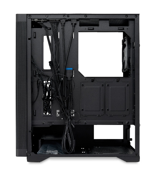 Компьютерный корпус HSPD M520, Mesh Mid Tower, черный, slide TG, 0.45 SPCC, 4x120мм ARGb ATX, mATX, mITX 160/330/184мм 2x2.5', -, 7xPCI 2xUSB-A 3.0, 1xUSB-A 1.0 390x200x449мм