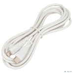 Кабель USB2.0 Cablexpert CCB-USB2-CMAPO1-2MW, Type-C/Lightning, издание Classic 0.1, 3A, 20Вт, 2м, белый, коробка, фото3