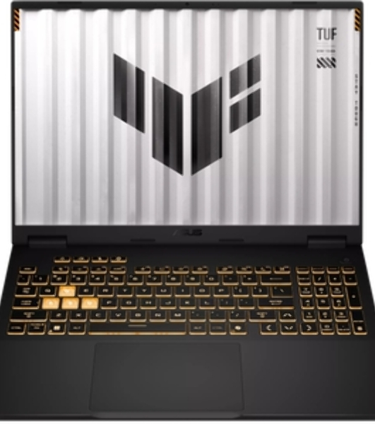 Ноутбук ASUS TUF F16 FX608JPR-QT093 16'(2560x1600 (матовый, 165Hz) IPS)/Intel Core i7 13650HX(2.6Ghz)/32Gb/1024PCISSDGb/noDVD/Ext:nVidia GeForce RTX 5070(8192Mb)/Cam/BT/WiFi/90WHr/war 1y/2.2kg/Jaeger Gray/DOS