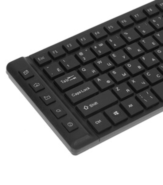 Клавиатура проводная Acer OKW010 ZL.KBDEE.002, USB, черный