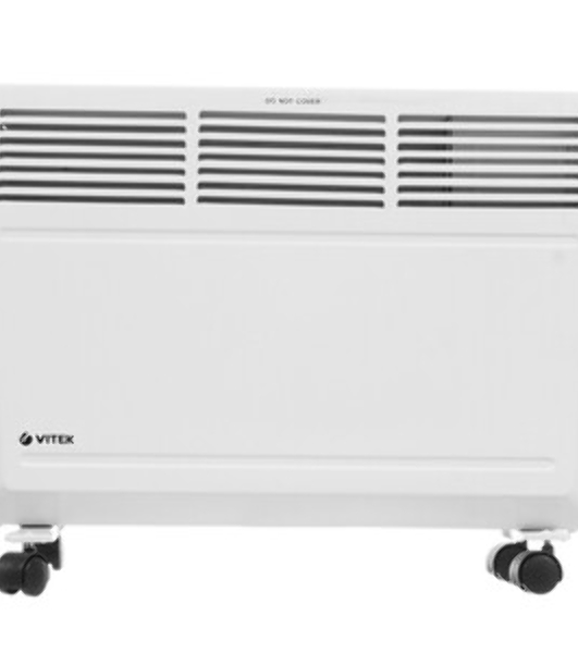Конвектор Vitek VT-2183 белый, 1000Вт, 20м2, термостат